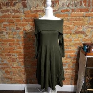 Torrid Off the shoulders sweater dress